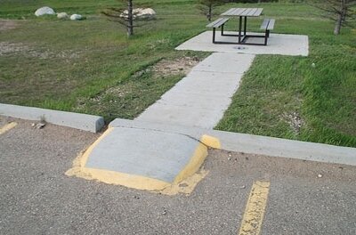 Failing ERP - Road Marking Picture